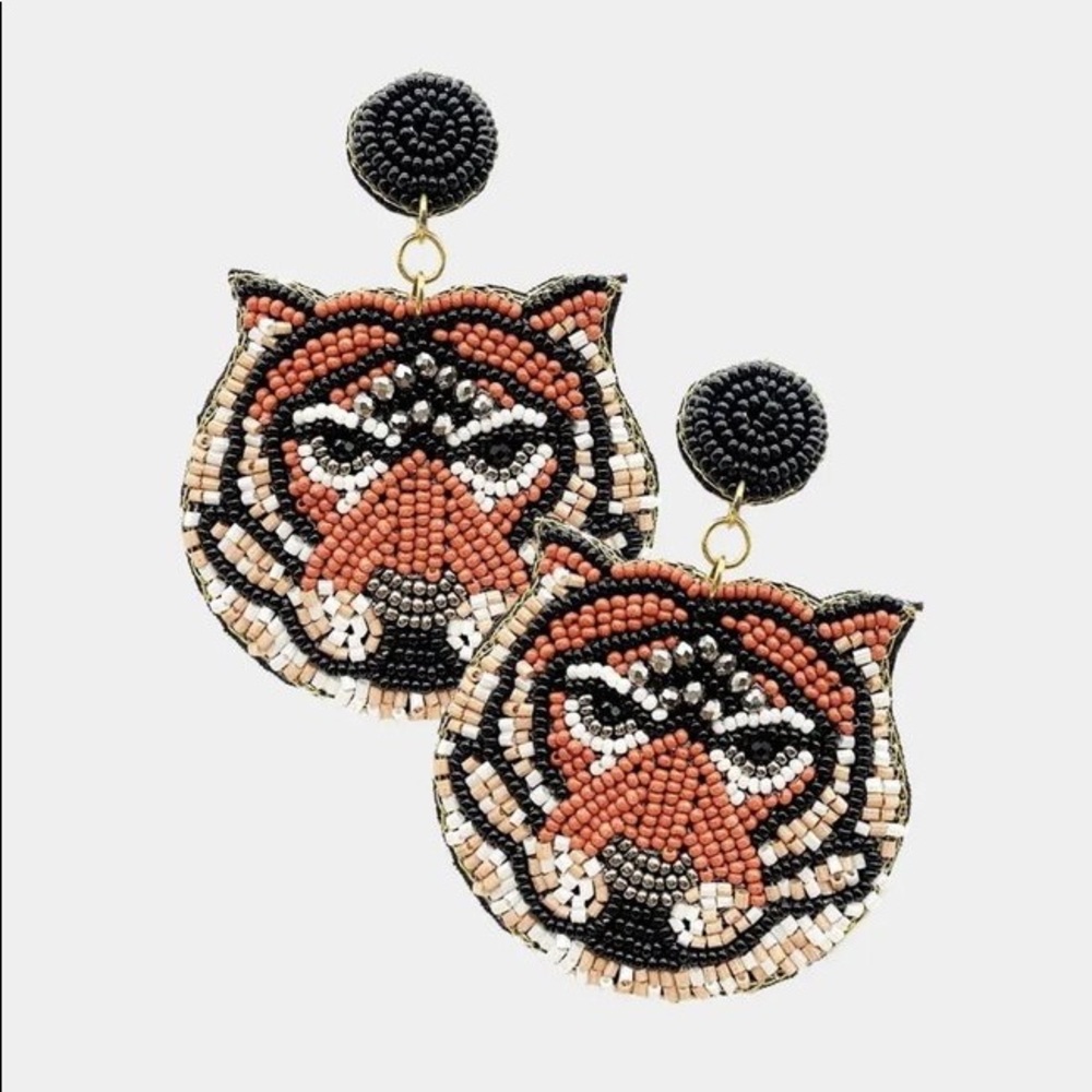 Tiger Earrings